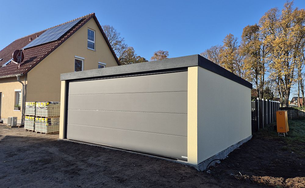 Stahlgarage groß 