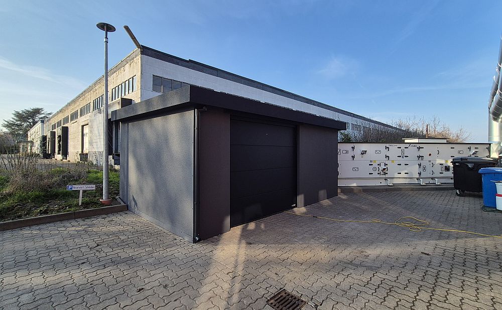 Stahlgarage groß 