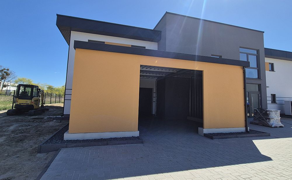 Stahlgarage groß 