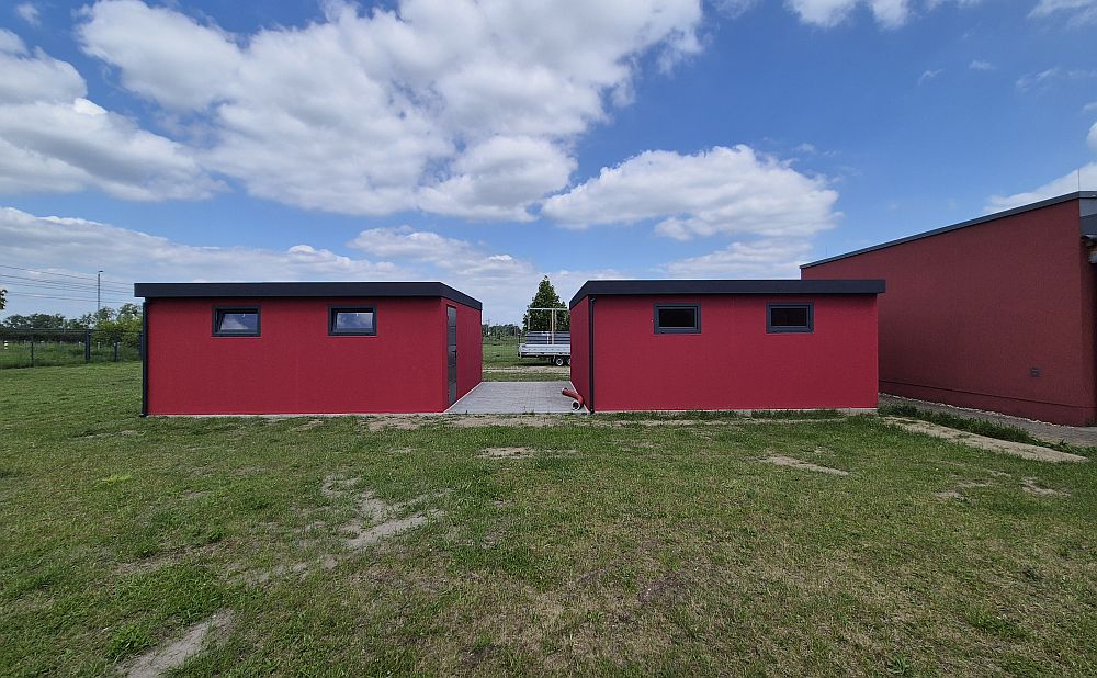 Stahlgarage groß 