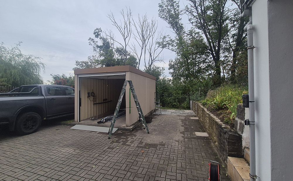 Anbaucarport  